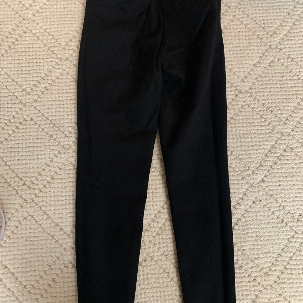 Zara Basic Black Tights Stretch Small - image 2